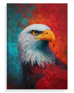 Majestic Eagle Abstract