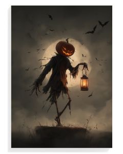 Haunting Scarecrow Lantern