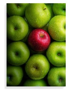 Red Apple Among Greens