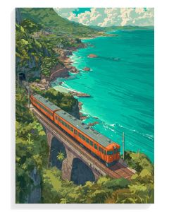 Coastal Train Journey