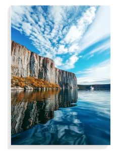 Majestic Cliffs Reflection