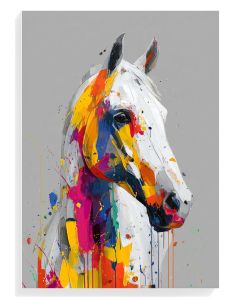 Colorful Abstract Horse