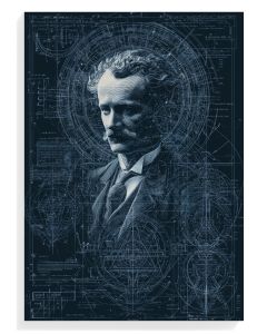 Victorian Blueprint Portrait