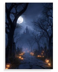 Haunted Pathway Nightscape