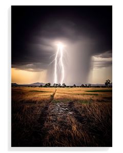 Electric Storm Landscape