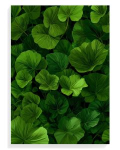 Lush Green Leaf Abstract