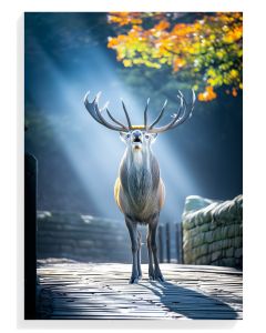 Majestic Stag in Sunlight