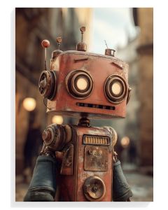 Rusty Robot Portrait