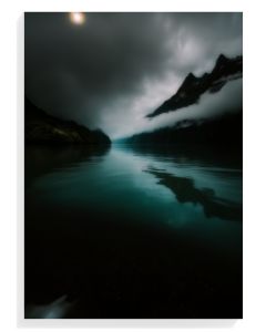 Mysterious Mountain Reflection