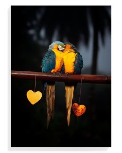 Loving Macaws Wall Art