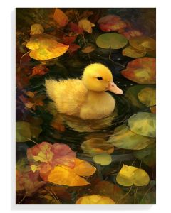 Autumn Duckling Serenity