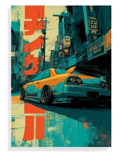 Urban Drift Car Art