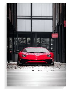 Red Sports Car Elegance