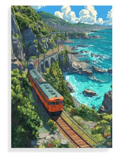 Coastal Train Journey