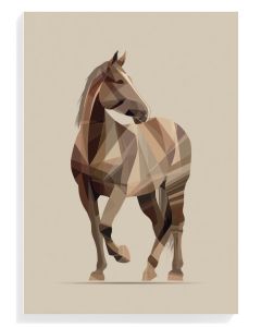 Geometric Horse Art