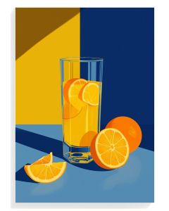 Citrus Refreshment Abstract