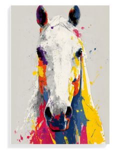 Vibrant Horse Portrait