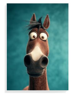 Whimsical Horse Portrait
