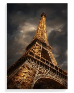 Eiffel Tower Dramatic Glow
