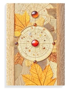 Autumn Leaves Mandala Art