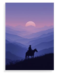 Mountain Sunset Rider