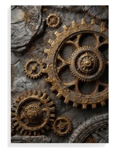 Steampunk Gear Wall Art