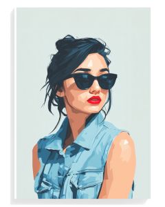 Chic Sunglasses Portrait