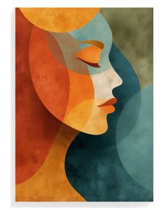 Abstract Woman Profile