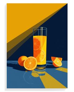 Citrus Refreshment Abstract