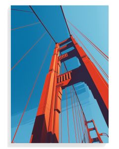 Golden Gate Bridge Abstract
