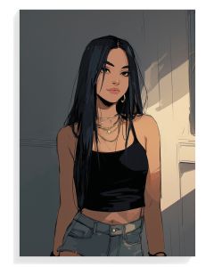 Stylish Portrait Illustration