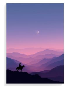 Mountain Rider Silhouette
