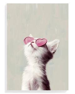 Heartfelt Cat Portrait