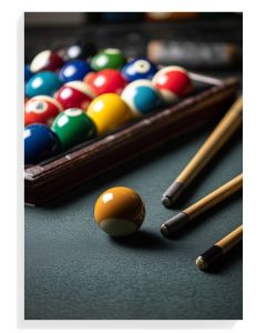 Billiard Balls Still Life