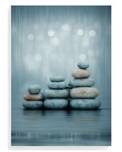 Serene Stacked Stones