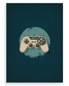 Retro Game Controller Art