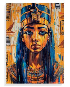 Regal Egyptian Queen Abstract