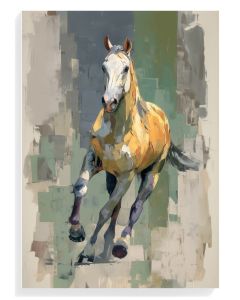 Galloping Horse Abstract