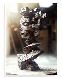 Abstract Literary Sculpture