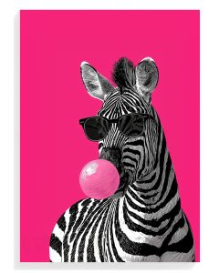 Cool Zebra Pop Art
