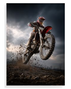 Dynamic Motocross Action