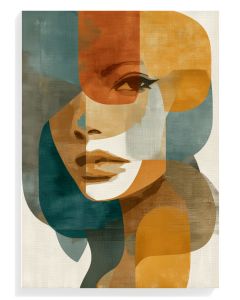 Abstract Woman Portrait