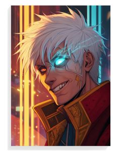 Cyberpunk Hero Portrait