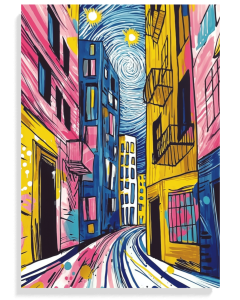 Colorful Streetscape