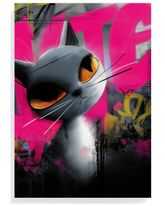 Graffiti Cat - No. 2/3